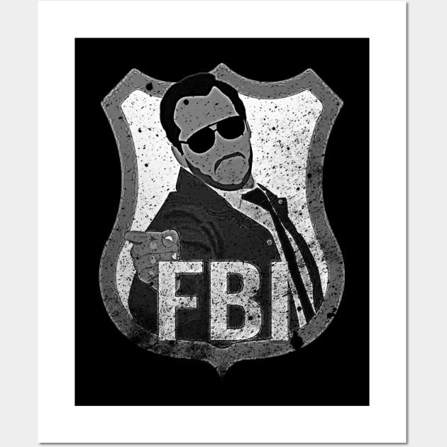 Burt Macklin FBI Agent Wall Art by truefriend
